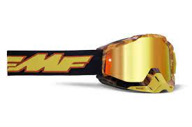 FMF POWERBOMB GOGGLE SPARK MIRROR RED LENS